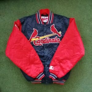 St Louis Cardinals starter dugout jacket szYXL